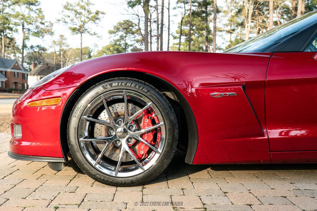 2008 Chevrolet Corvette Z06 427 Crystal Red Limited Edition for